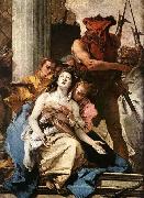 Giovanni Battista Tiepolo The Martyrdom of St Agatha oil painting artist